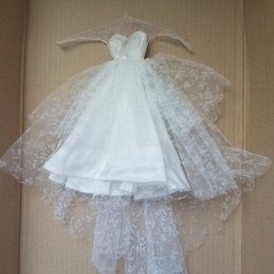 1959-62 Barbie Wedding Day Dress and Veil
